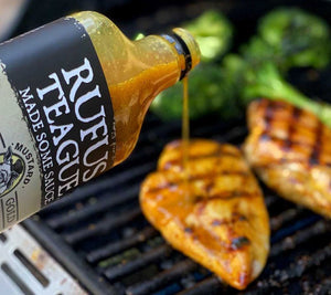 RUFUS TEAGUE KC Gold Mustard BBQ-Sauce 15 oz. 